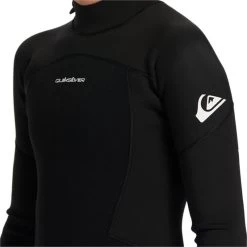 Quiksilver 2024 Garçons Prologue 4/3mm GBS Back Zip Combinaison Néoprène -Freedive Soldes 2024 garcons prologue 43mm gbs back zip combinaison neoprene 3