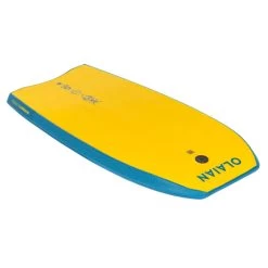Bodyboard 100 Bleu Jaune Avec Leash Poignet -Freedive Soldes bodyboard 100 bleu jaune avec leash poignet 6