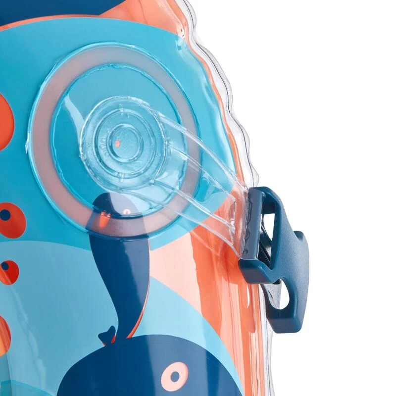 Bouée D’observation De Snorkeling Olu 120 Fish Bleu Orange 4 Bouée D’observation De Snorkeling Olu 120 Fish Bleu Orange – Image 2