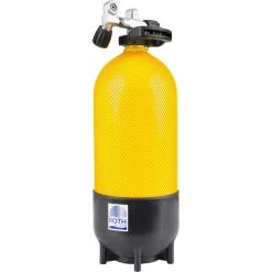 Roth Bouteille De Plongée Sous-marine 12 L Court 230 Bars Jaune -Freedive Soldes bouteille de plongee sous marine 12 l court 230 bars jaune 2