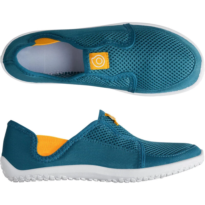 Chaussures Aquatiques Aquashoes 120 Enfant Bleues Jaunes 4 Chaussures Aquatiques Aquashoes 120 Enfant Bleues Jaunes – Image 2