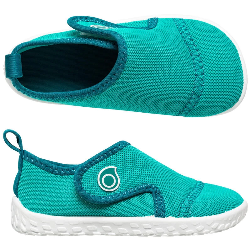 Chaussures Aquatiques Bébé - Aquashoes 100 Turquoise 5 Chaussures Aquatiques Bébé - Aquashoes 100 Turquoise – Image 3