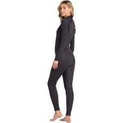 Billabong Combinaison De Surf 5/4mm Zip Dos - Noir - Launch - Femme -Freedive Soldes combinaison de surf 54mm zip dos noir launch femme 2