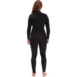 Billabong Combinaison De Surf Synergy 4/3mm- Zip Poitrine - Noir Femmes -Freedive Soldes combinaison de surf synergy 43mm zip poitrine noir femmes 4