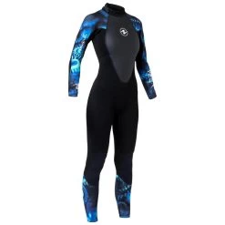 Combinaison Plongée Aqualung Femme Néoprène 3mm - HYDROFLEX Noir/Bleu -Freedive Soldes combinaison plongee aqualung femme neoprene 3mm hydroflex noirbleu 7
