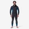 Combinaison Plongée Homme Néoprène 5mm - SCD 500 Noir Et Bleu -Freedive Soldes combinaison plongee homme neoprene 5mm scd 500 noir et bleu