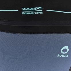 Combinaison Plongée Semi-étanche Femme Néoprène 7mm - Bleu Gris -Freedive Soldes combinaison plongee semi etanche femme neoprene 7mm bleu gris 6