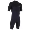 Combinaison Surf Shorty 900 Néoprène No Zip Homme Noire Manches Courtes -Freedive Soldes combinaison surf shorty 900 neoprene no zip homme noire manches courtes