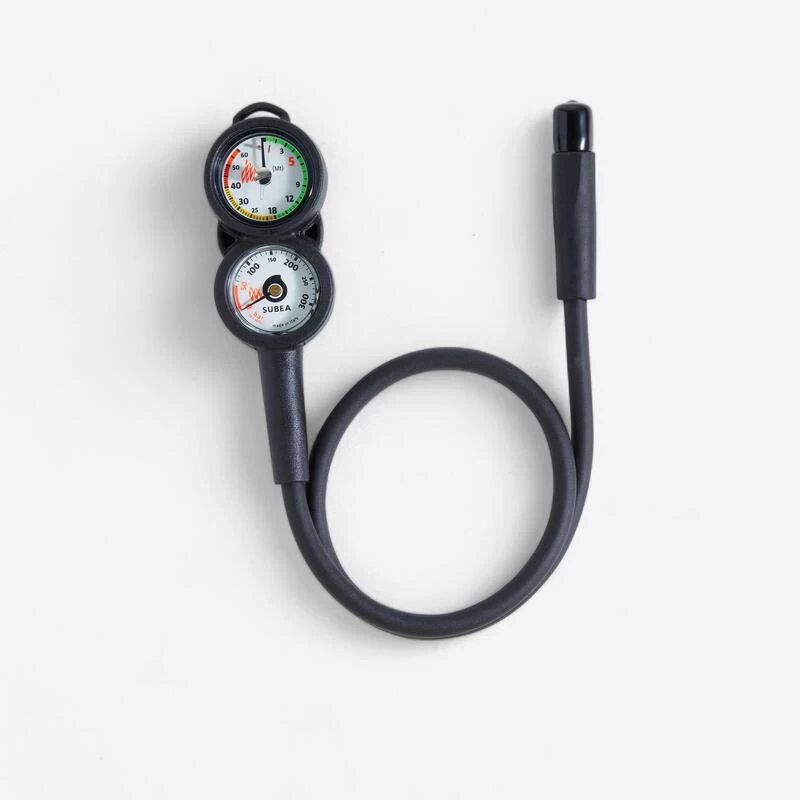 Console De Plongée Sous-marine Avec Manomètre 300 Bars Et Profondimètre 3 Console De Plongée Sous-marine Avec Manomètre 300 Bars Et Profondimètre