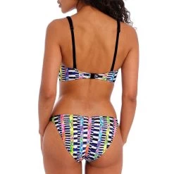 Haut De Maillot Brassière Avec Armatures Electro Rave -Freedive Soldes haut de maillot brassiere avec armatures electro rave 3