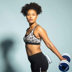 Haut De Maillot De Bain Aquagym-Aquabike Femme Lou Lica Blanc Noir -Freedive Soldes haut de maillot de bain aquagym aquabike femme lou lica blanc noir 3