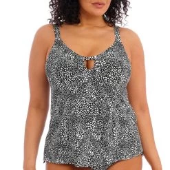 ELOMI Haut De Maillot Tankini Grande Taille Pebble Cove