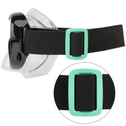 KIT De Snorkeling Adulte Palmes Masque Tuba 100 -Freedive Soldes kit de snorkeling adulte palmes masque tuba 100 4