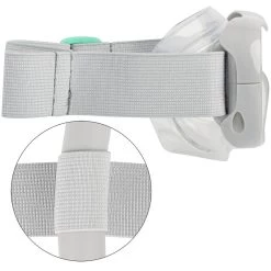 Kit De Snorkeling Enfant Palmes Masque Tuba SNK 500 Bleu Gris Menthe Pastel -Freedive Soldes kit de snorkeling enfant palmes masque tuba snk 500 bleu gris menthe pastel 3