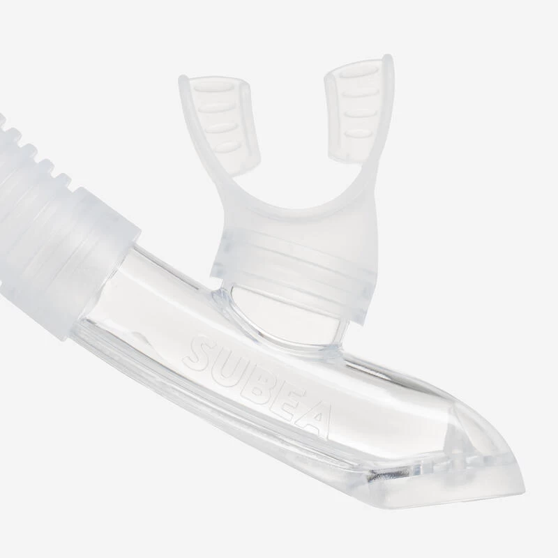 Kit De Snorkeling Masque 100 COMFORT Tuba DRYTOP Adulte Vert 9 Kit De Snorkeling Masque 100 COMFORT Tuba DRYTOP Adulte Vert – Image 7