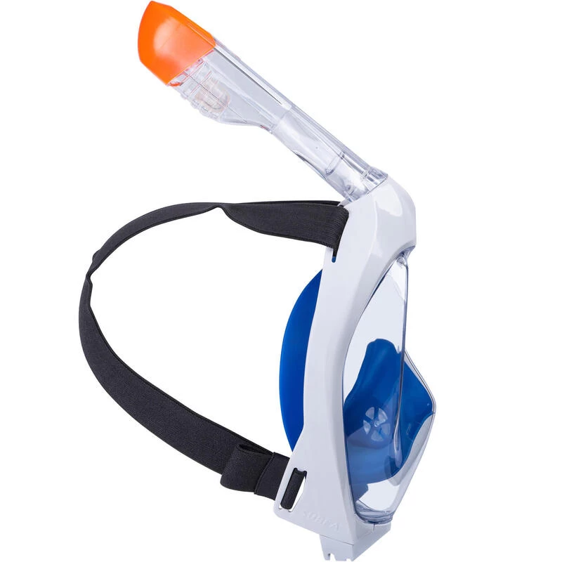 Kit De Snorkeling Masque Easybreath 500 Palmes Adulte - Bleu 7 Kit De Snorkeling Masque Easybreath 500 Palmes Adulte - Bleu – Image 5