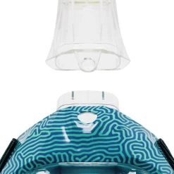 Kit De Snorkeling Masque Easybreath 540FT Freetalk Palmes Bleu Adulte Corail -Freedive Soldes kit de snorkeling masque easybreath 540ft freetalk palmes bleu adulte corail 5