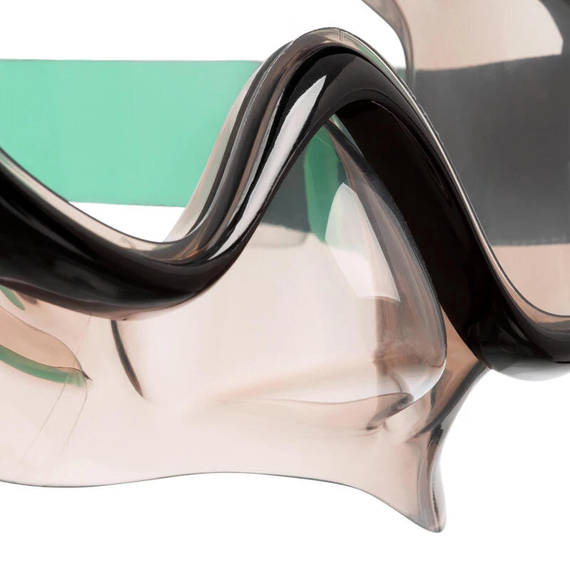 Kit De Snorkeling R'Gomoove Adulte Noir Vert 8 Kit De Snorkeling R'Gomoove Adulte Noir Vert â Image 6