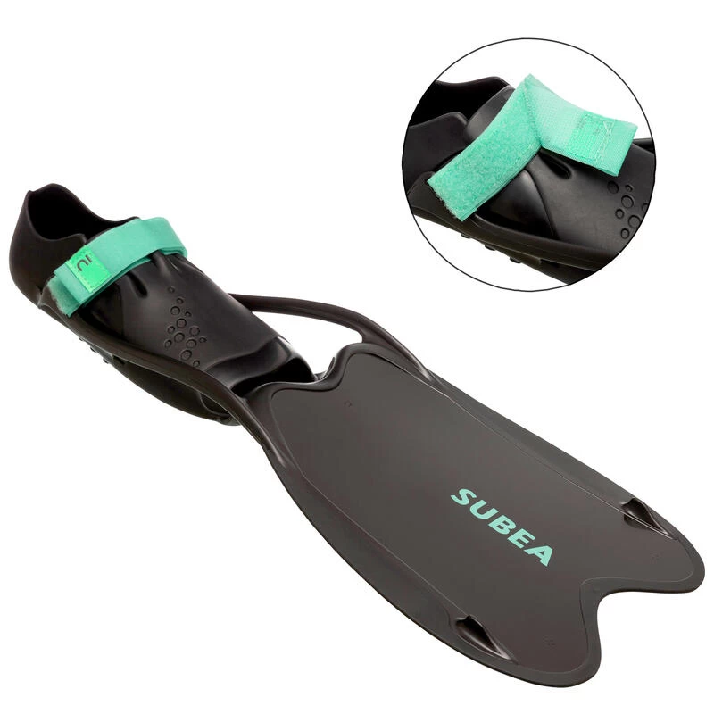 Kit De Snorkeling R'Gomoove Adulte Noir Vert 9 Kit De Snorkeling R'Gomoove Adulte Noir Vert â Image 7