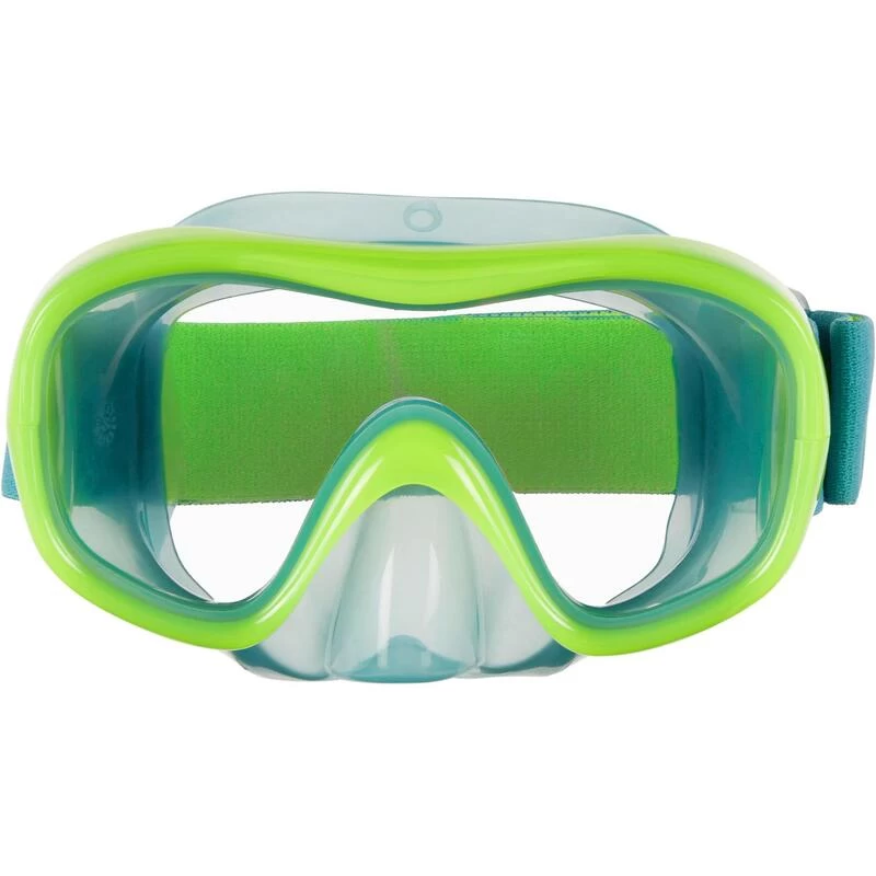 Kit Plongée Masque Et Tuba Snorkeling 100 Valve Enfant Vert Fluo 4 Kit Plongée Masque Et Tuba Snorkeling 100 Valve Enfant Vert Fluo – Image 2