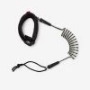 Leash Spiralé Bodyboard 900 Biceps Noir -Freedive Soldes leash spirale bodyboard 900 biceps noir