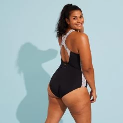 Maillot De Bain 1 Pièce Aquagym-Aquabike Femme Sofi Daph Noir -Freedive Soldes maillot de bain 1 piece aquagym aquabike femme sofi daph noir 5