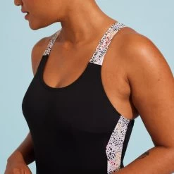 Maillot De Bain 1 Pièce Aquagym-Aquabike Femme Sofi Daph Noir -Freedive Soldes maillot de bain 1 piece aquagym aquabike femme sofi daph noir 6