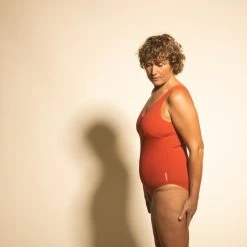 Maillot De Bain 1 Pièce Aquagym Femme Ines Rouge -Freedive Soldes maillot de bain 1 piece aquagym femme ines rouge 5