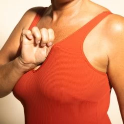 Maillot De Bain 1 Pièce Aquagym Femme Ines Rouge -Freedive Soldes maillot de bain 1 piece aquagym femme ines rouge 7