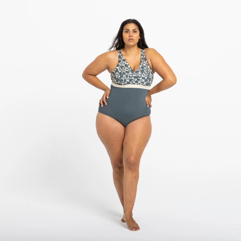 Maillot De Bain 1 Pièce Femme Mia Palm Beige Kaki. Bonnet D/E 6 Maillot De Bain 1 Pièce Femme Mia Palm Beige Kaki. Bonnet D/E – Image 4