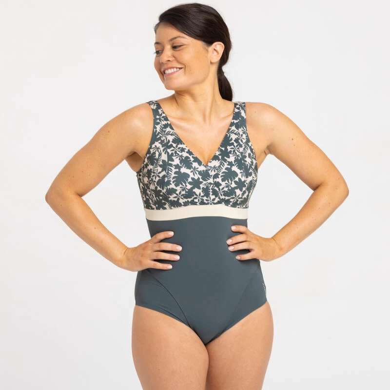 Maillot De Bain 1 Pièce Femme Mia Palm Beige Kaki. Bonnet D/E 7 Maillot De Bain 1 Pièce Femme Mia Palm Beige Kaki. Bonnet D/E – Image 5