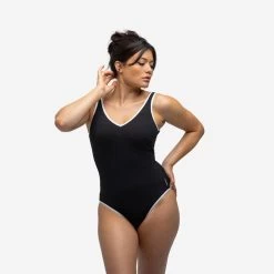 Maillot De Bain 1 Pièce Femme Virginia Noir 11 Maillot De Bain 1 Pièce Femme Virginia Noir -Freedive Soldes maillot de bain 1 piece femme virginia noir 3