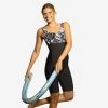 Maillot De Bain 1 Pièce Jammer Aquagym Femme Doli Boo Noir -Freedive Soldes maillot de bain 1 piece jammer aquagym femme doli boo noir