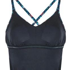 Maillot De Bain De Natation Femme 1 Pièce Lila Lib Noir -Freedive Soldes maillot de bain de natation femme 1 piece lila lib noir 5