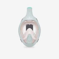 Masque Easybreath+ De Surface Valve Acoustique Adulte - 540 Kaki Clair Rose -Freedive Soldes masque easybreath de surface valve acoustique adulte 540 kaki clair rose 1