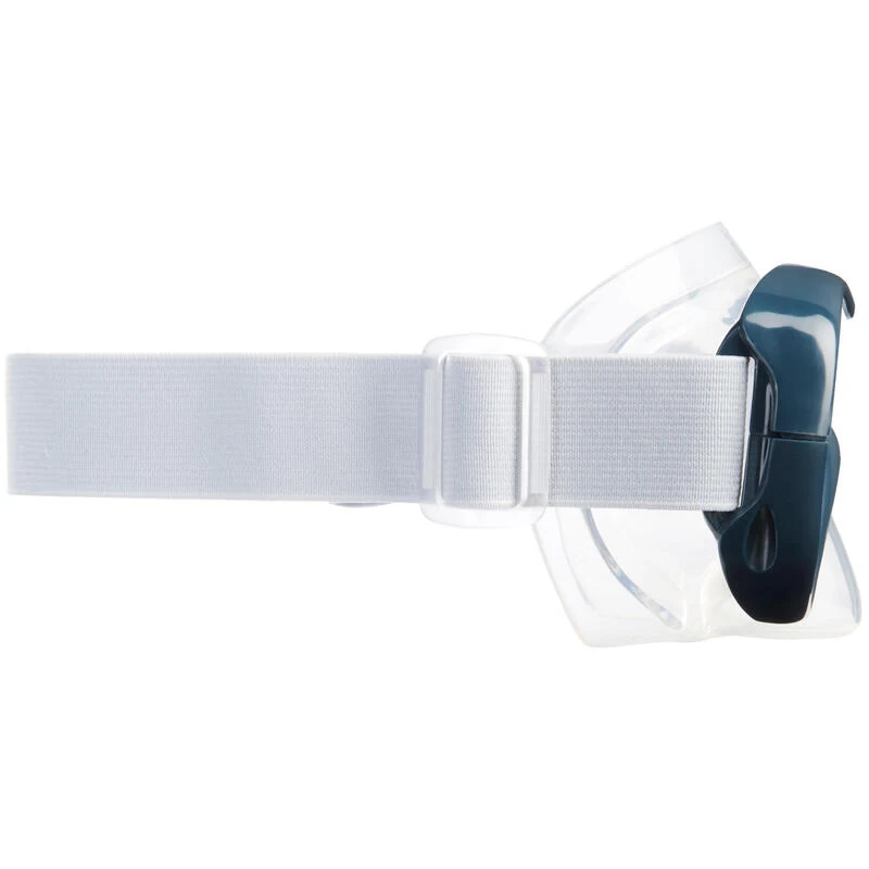 Masque Plongée Enfant - 100 Gris Perle 4 Masque Plongée Enfant - 100 Gris Perle – Image 2