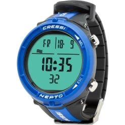 Montre Ordinateur De Plongée Cressi NEPTO Bleu Taille Unique -Freedive Soldes montre ordinateur de plongee cressi nepto bleu taille unique 2