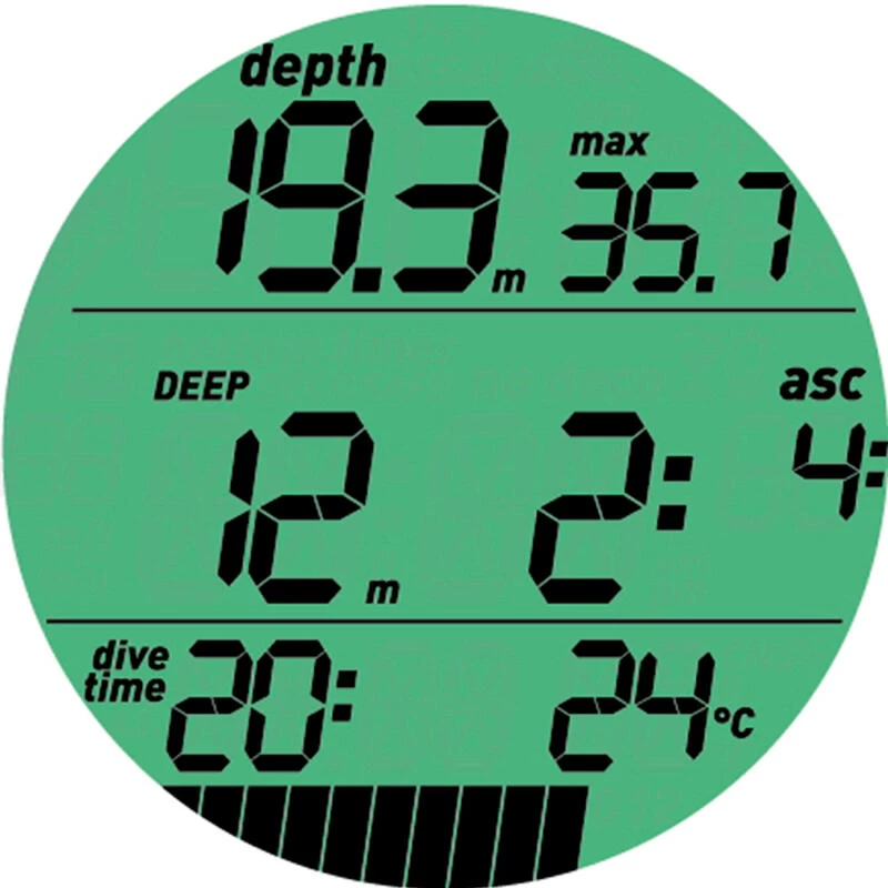 Mares Ordinateur De Plongée Sous-marine PUCK PRO Noir/gris 11 Mares Ordinateur De Plongée Sous-marine PUCK PRO Noir/gris – Image 9