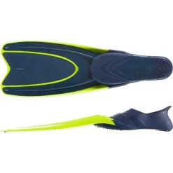 Palmes De Plongée Bouteille SCD 100 FF Bleu/Jaune Fluo -Freedive Soldes palmes de plongee bouteille scd 100 ff bleujaune fluo 2