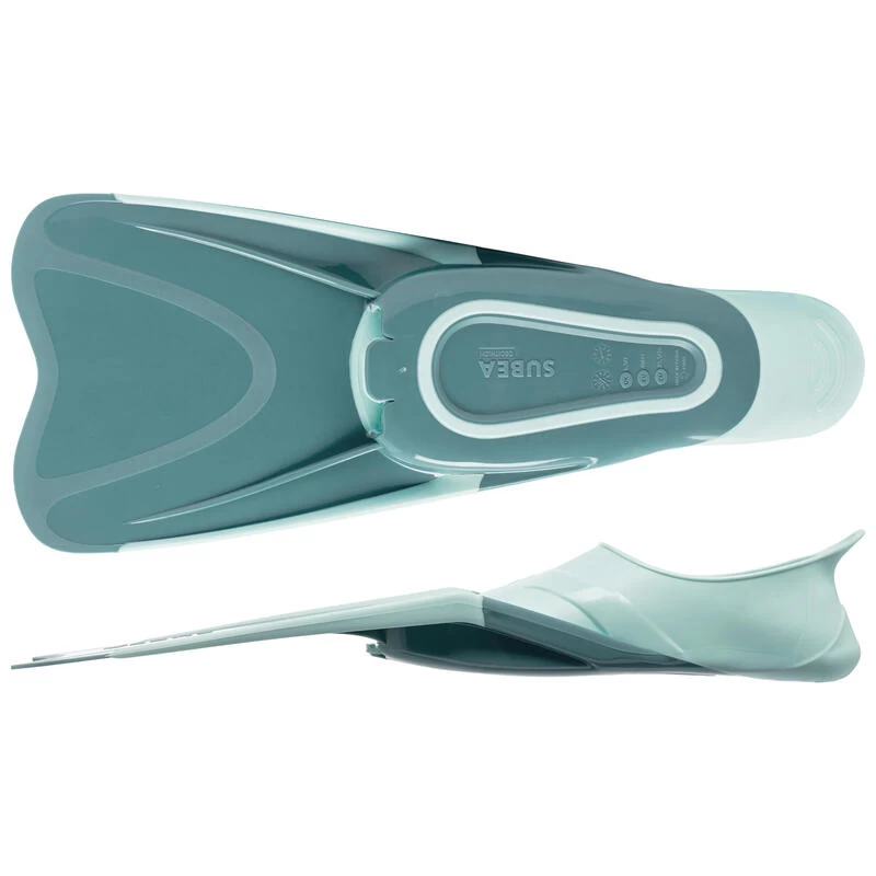 Palmes Plongée - FF 100 Soft Turquoise 5 Palmes Plongée - FF 100 Soft Turquoise – Image 3