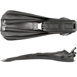 Palmes Plongée Réglables Aqualung - STORM MAX NOIR -Freedive Soldes palmes plongee reglables aqualung storm max noir 2