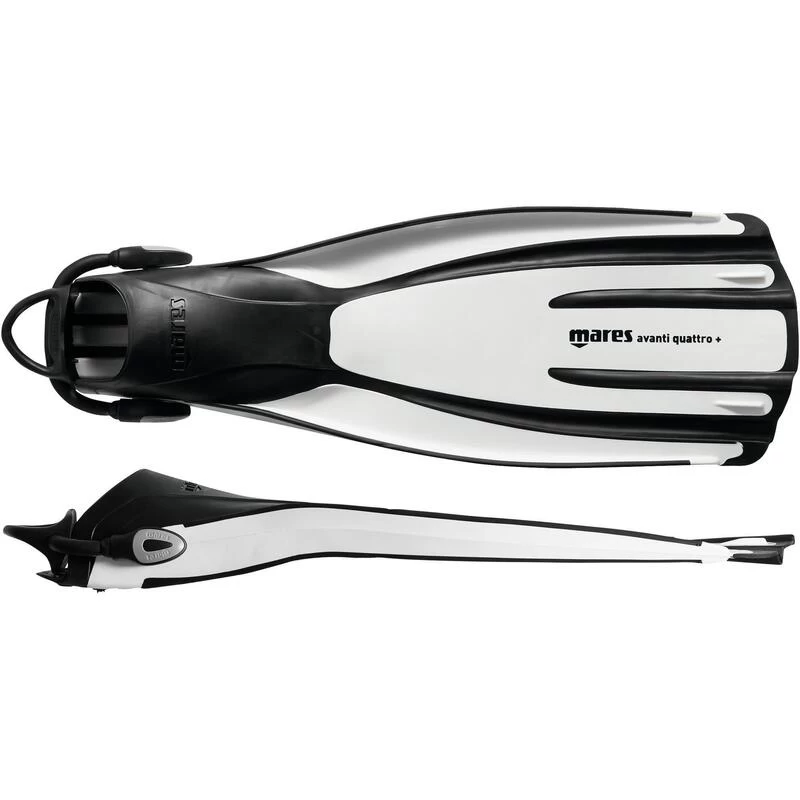 Palmes Plongée Réglables MARES - AVANTI QUATTRO + Blanc 4 Palmes Plongée Réglables MARES - AVANTI QUATTRO + Blanc – Image 2