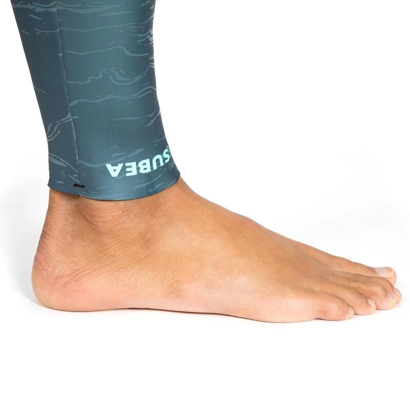 Pantalon De Combinaison D'apnée Freediving Néoprène 3mm FRD900 Gris Vert 7 Pantalon De Combinaison D'apnée Freediving Néoprène 3mm FRD900 Gris Vert – Image 5