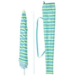 Decathlon PARASOL DE PLAGE PARUV 160 UPF 50+ 2 PLACES - IMPRIMÉ Rayures -Freedive Soldes parasol de plage paruv 160 upf 50 2 places imprime rayures 6