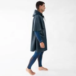 Poncho Coupe-vent Polaire De Plongée Sous-marine SCD Bleu Foncé 6 Poncho Coupe-vent Polaire De Plongée Sous-marine SCD Bleu Foncé -Freedive Soldes poncho coupe vent polaire de plongee sous marine scd bleu fonce 1