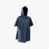 Poncho Coupe-vent Polaire De Plongée Sous-marine SCD Bleu Foncé -Freedive Soldes poncho coupe vent polaire de plongee sous marine scd bleu fonce