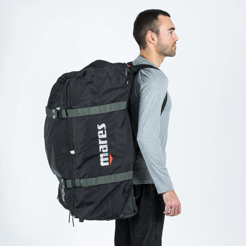 Sac De Plongée MARES CRUISER ROLLER 128L Noir 4 Sac De Plongée MARES CRUISER ROLLER 128L Noir – Image 2