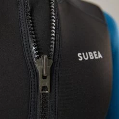 Shorty Néoprène Sur-combinaison De Plongée Sous-marine SCD 5,5 Mm Noir -Freedive Soldes shorty neoprene sur combinaison de plongee sous marine scd 55 mm noir 4