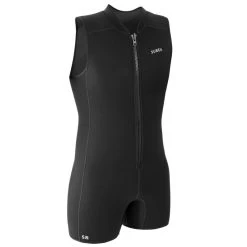 Shorty Néoprène Sur-combinaison De Plongée Sous-marine SCD 5,5 Mm Noir -Freedive Soldes shorty neoprene sur combinaison de plongee sous marine scd 55 mm noir 7