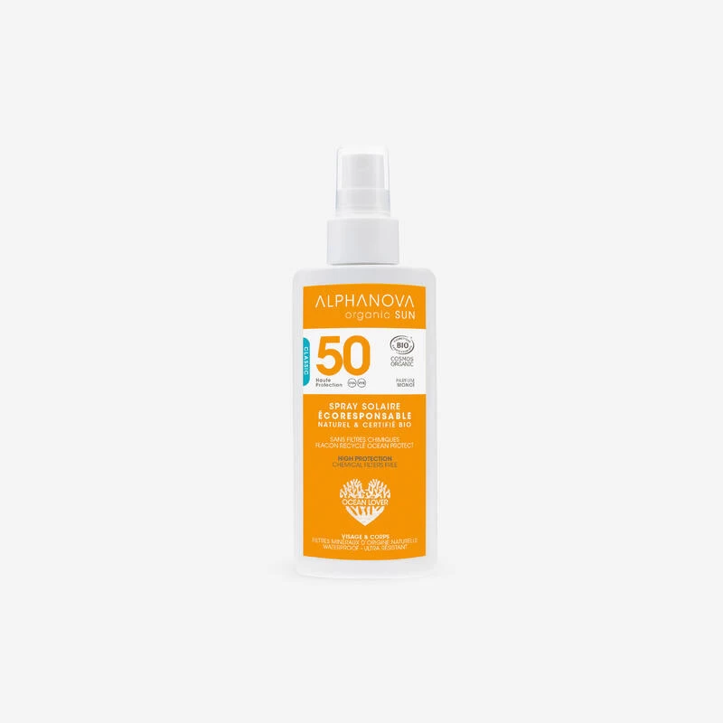 SPRAY SOLAIRE ALPHANOVA BIO IP 50 3 SPRAY SOLAIRE ALPHANOVA BIO IP 50